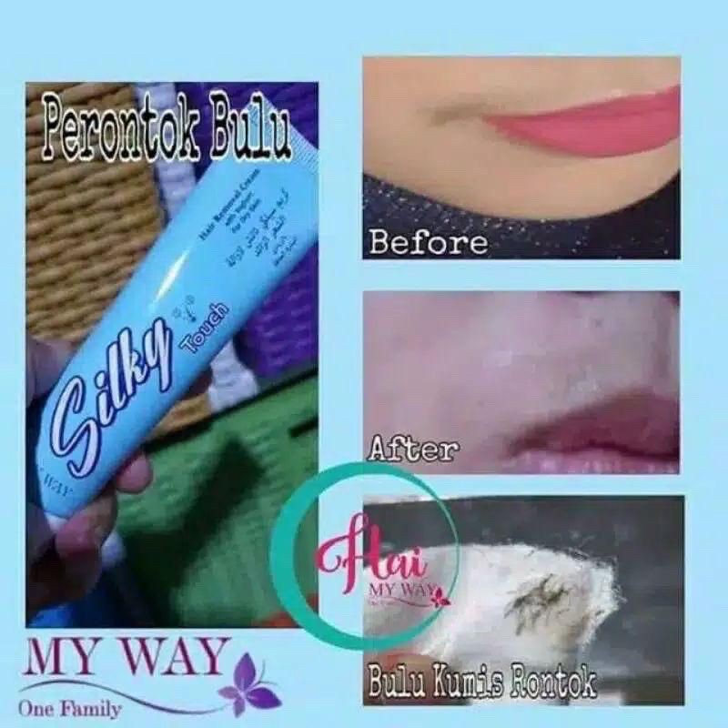 My Way Silky Touch Penghilang Bulu / Cream Penghilang Bulu / Krim Penghilang Bulu