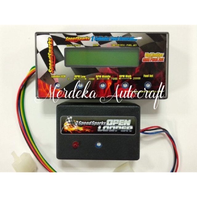 SPEEDSPARK PIGGYBACK FUEL CONTROL UPLIMITER & FUEL JET dan OPEN LOOPER HONDA VARIO 125 150 PCX 150