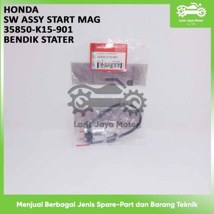 BENDIK STATER SWITCH STARTER CB 150R STREETFIRE 35850-K15-901 ORIGINAL ASLI HONDA BENDIK STARTER CB 