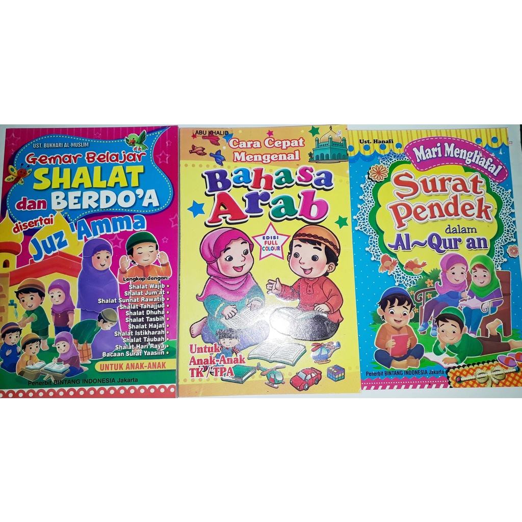 

kumpulan buku agama islam paket 3 buku