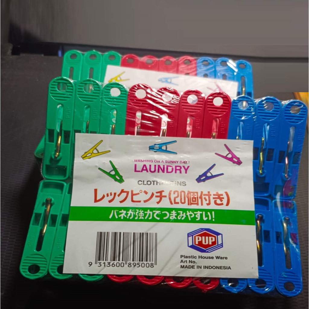 Jepitan Baju zun Ring / Jepitan Jemuran Laundry Dry Clips