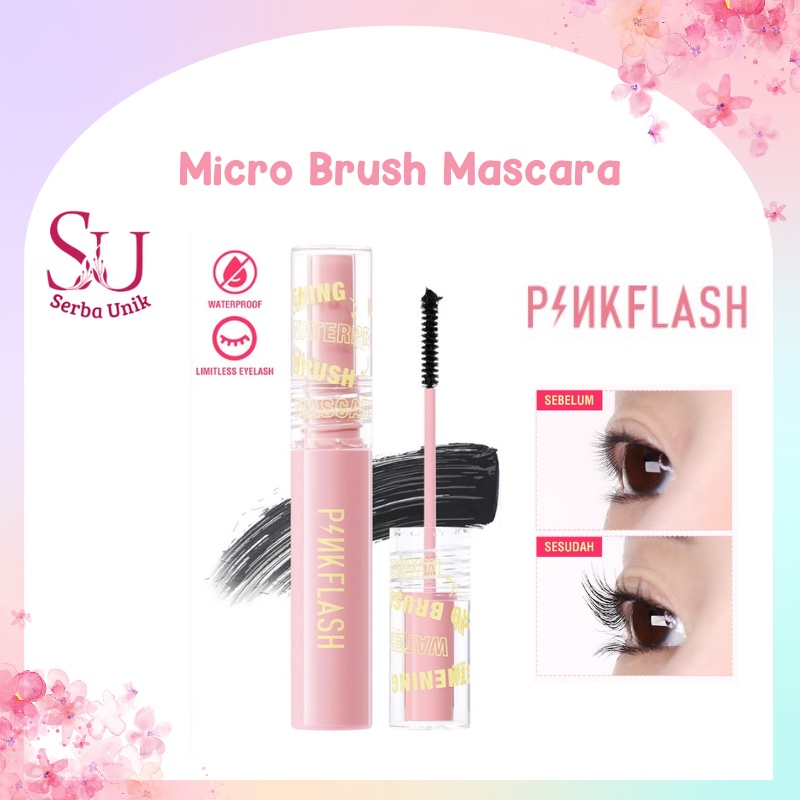 Pinkflash Lengthening Waterproof Micro Brush Mascara