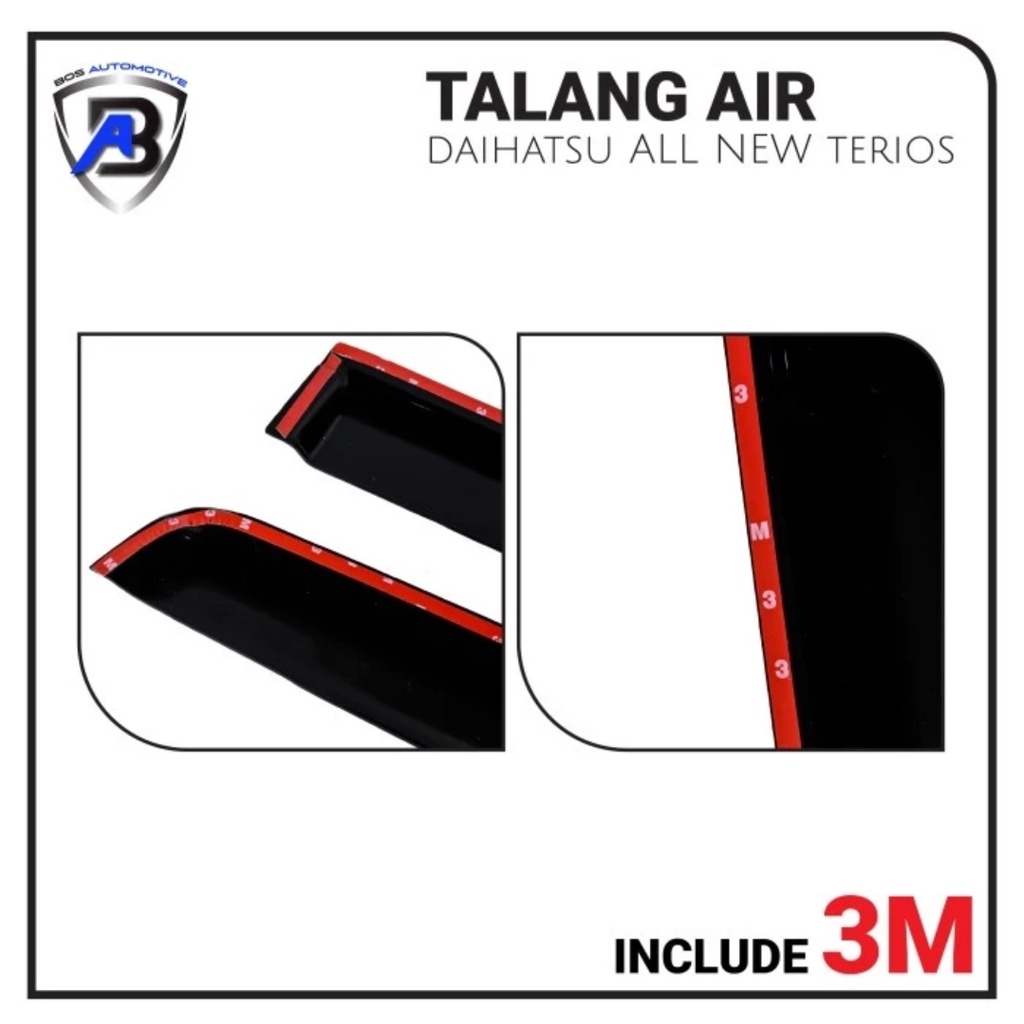 TALANG AIR PINTU MOBIL - ALL NEW TERIOS (HIGH QUALITY)