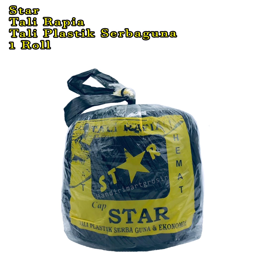 Tali Rapia *Star * Tali Plastik Serbaguna * 1 Roll