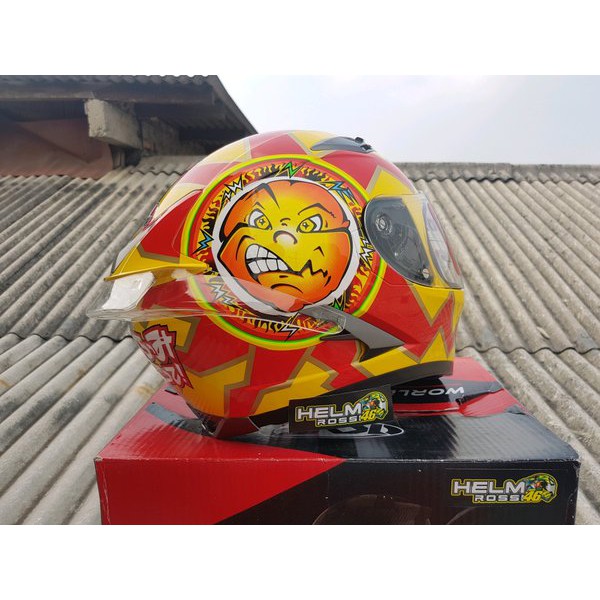 KYT VENDETTA 2 REPAINT AGV SUN AND MOON