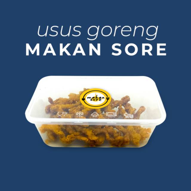 

Usus Goreng Makan Sore - 200 Gram