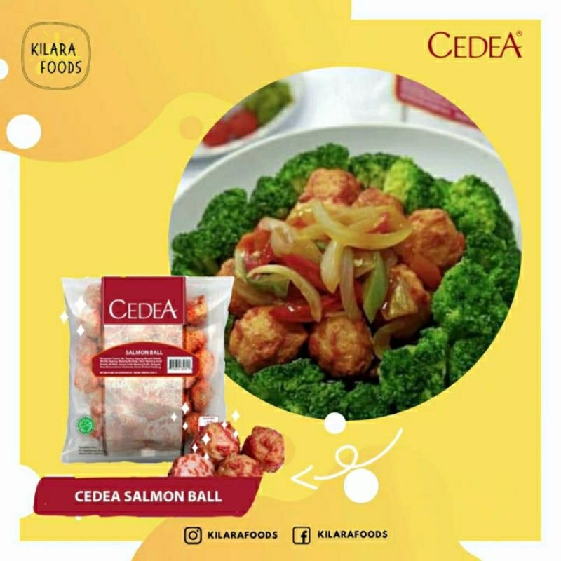 

CEDEA SALMON BALL 500GR / CEDEA BOLA SALMON