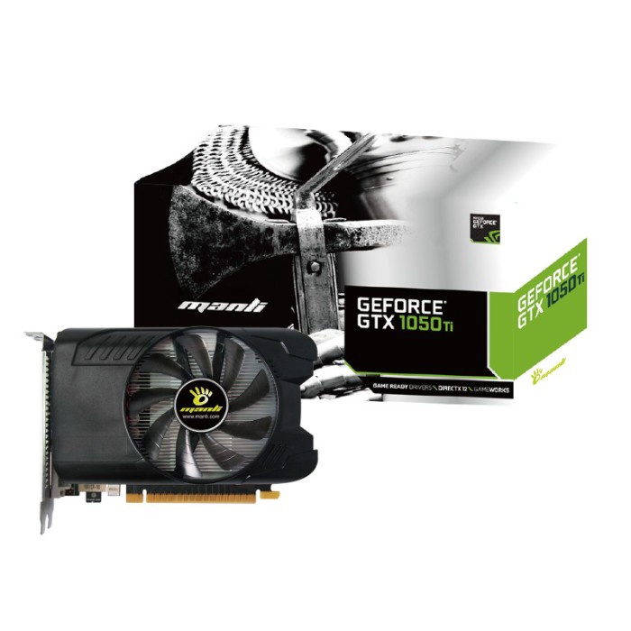 ManLi GTX 1050 Ti 4GB DDR5 - ManLi Geforce GTX 1050 Ti 4GB D5