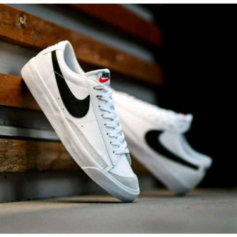 LAGI PROMO NI  SEPATU NIKE BLAZER LOW VINTAGE ORIGINAL QUALITY 100% LEATHER MADE IN INDONESIA