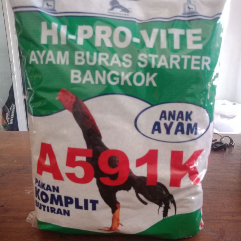 Pakan Ayam A 594 K/aak ayam A 591 K Hi Pro Vite 1kg