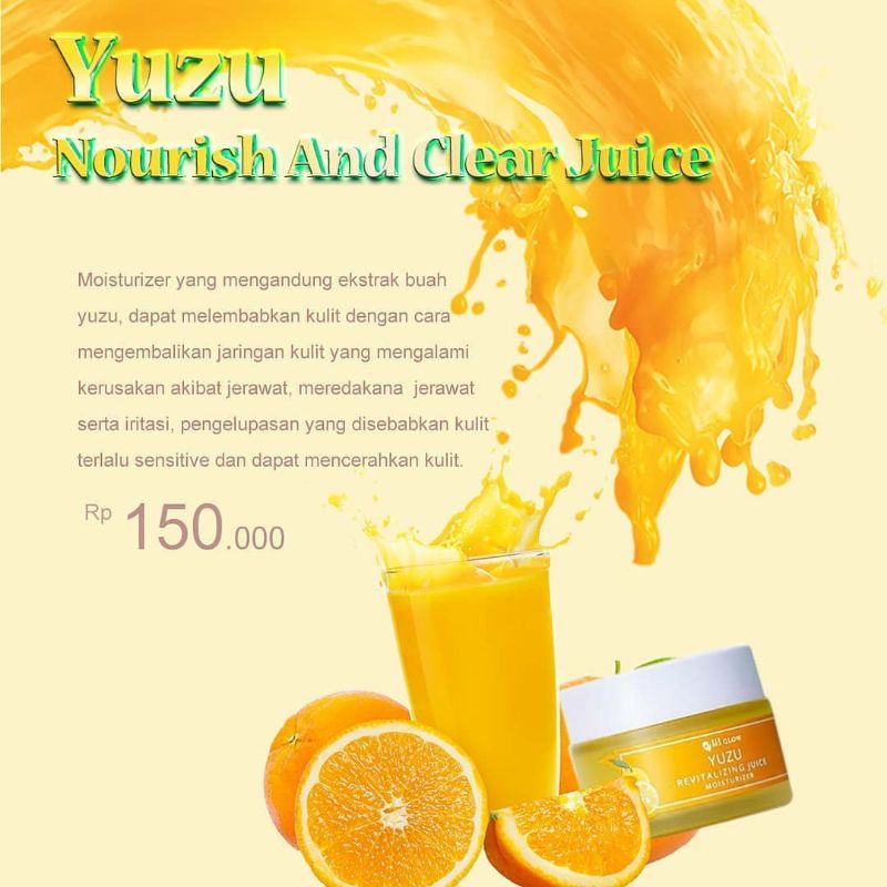 yuzu moisturizer MS GLOW