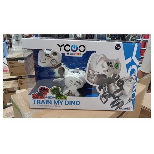 sale mainan: Ycoo Friends Train My Dino Silverlit Original Robot