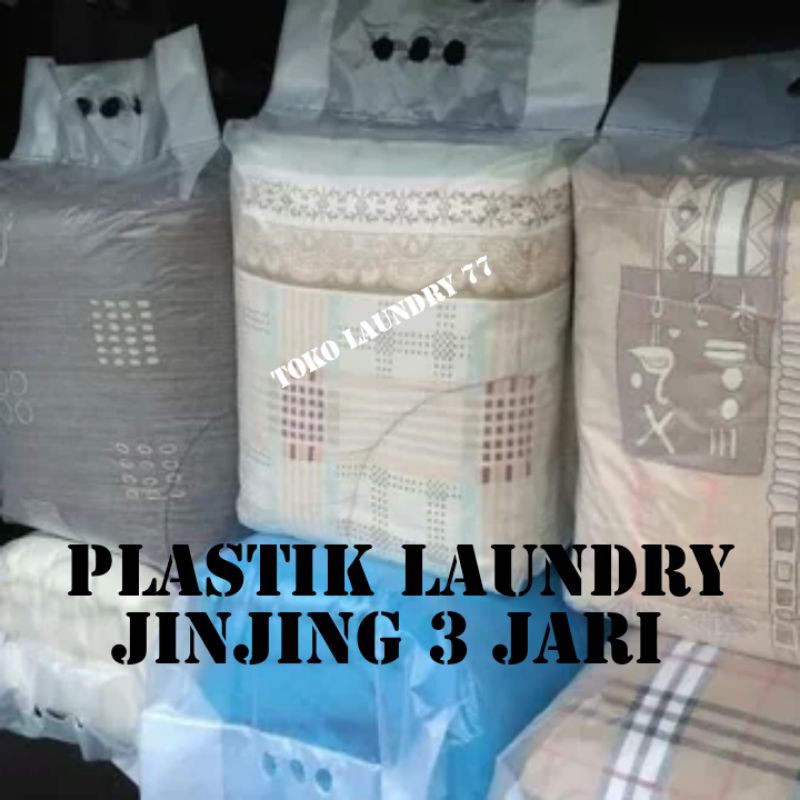 Plastik Laundry Jinjing 3 Jari Kemasan 1kg