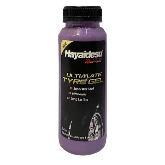 

Hayaidesu Tyre Gel Tire Gel Semir Ban