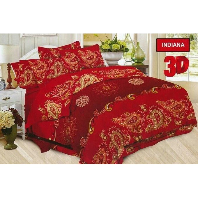 Sepre Bonita Mitif, Sprei Bonita Indiana King 180 No.1 Seprai Batik Modern Elegant Mewah ,Bahan