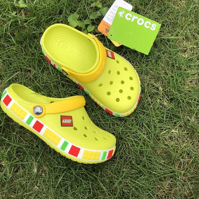 ➹ Crocs Crocs anak Crocs Lego Sandal Crocs Sandal Anak Sandal Karet Anak Crocs Kids Lego Original ✤