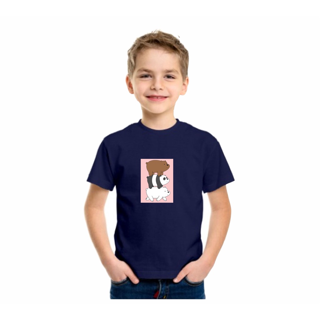 Kaos anak anak bergambar print digital unisex bisa di pakai laki laki dan perempuan 002