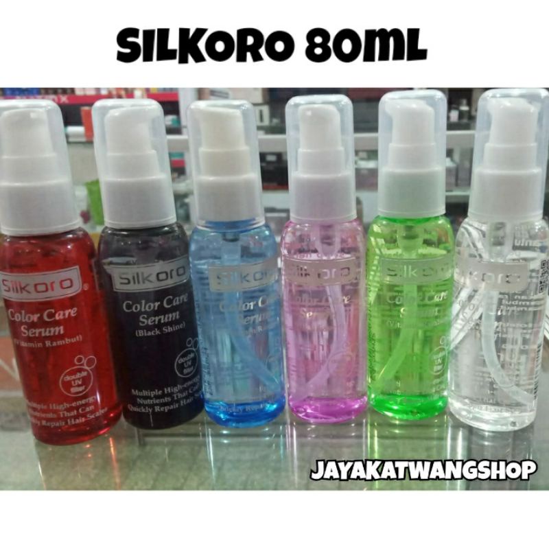 SILKORO 80ML Vitamin Rambut / Serum Rambut Silkoro Bisa Pilih Warna