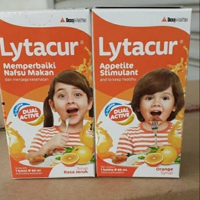 Lytatur Lytacur Sirup Penambah Nafsu Makan anak