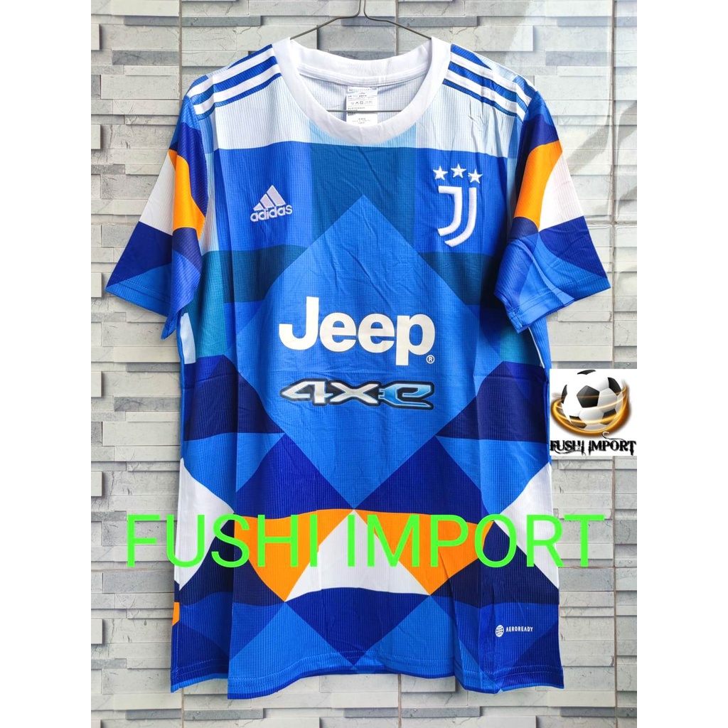 Jersey Baju Bola Juventuss 4th Fourth 2021 2022 Grade Ori