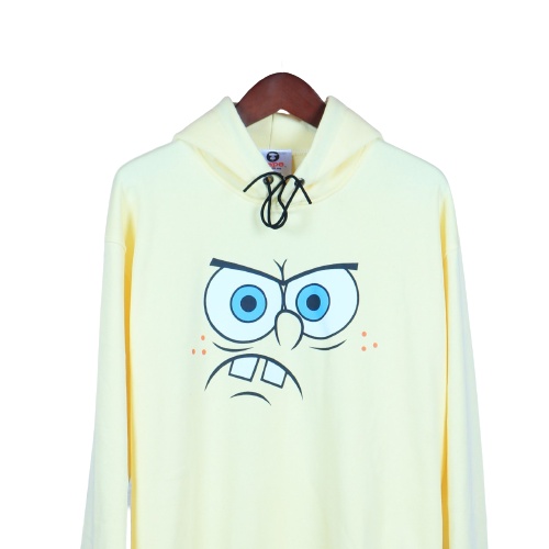 Jaket Sweater Hoodie APE X SPONGEBOB – Yellow Edition Fashion Trendy Casual Pria Good Brand Quality