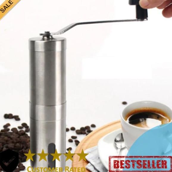 Gilingan Kopi Manual fleco - Mesin kopi - Penggiling kopi mini | TERJAMIN