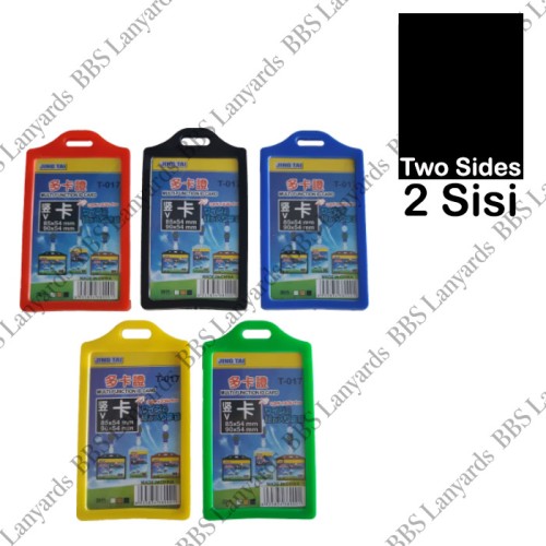 

ID Card Holder Softcase 2 sisi (2 kartu) Portrait