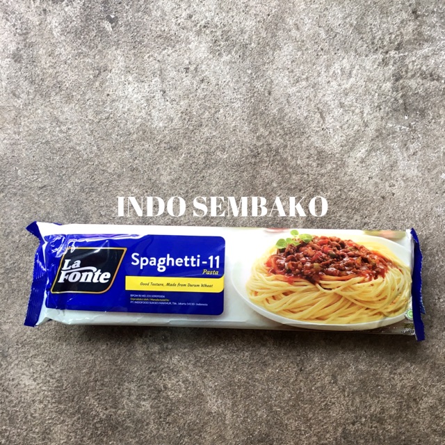 Spaghetti Lafonte 11 450g / Spageti La Fonte 11 450gram / Spaghetti lafonte 450 / Spageti 450 gram