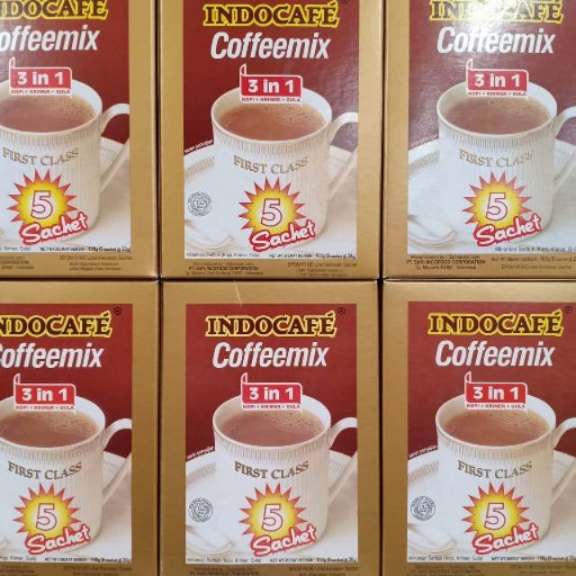 

Indocafe Coffeemix 3in1 Box 5x20gr