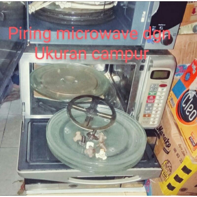 PIRING MICROWAVE UKURAN CAMPUR SERBA ADA