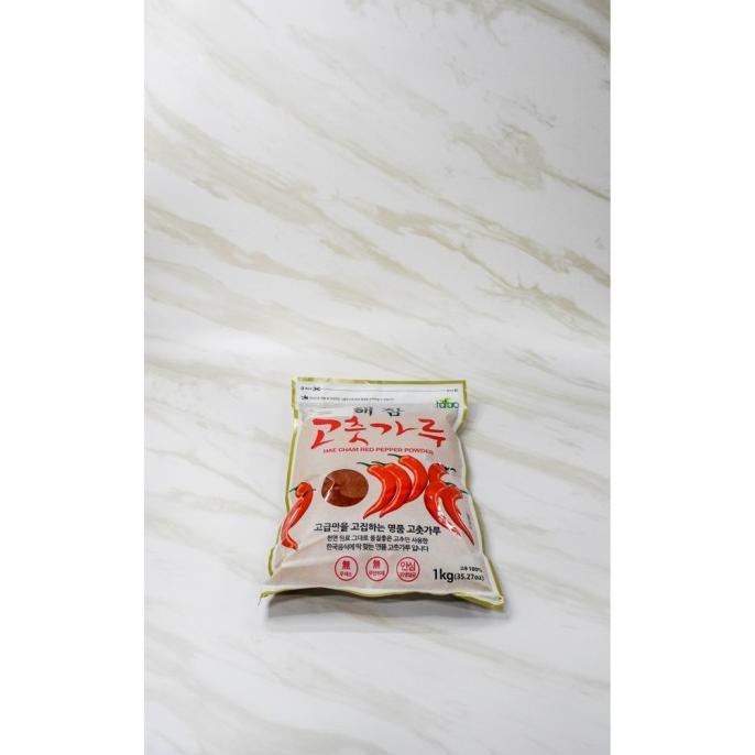 

```````] Gochugaru Kasar Korea Hae Cham Red Pepper Chilli Powder Cabe Bubuk 1kg