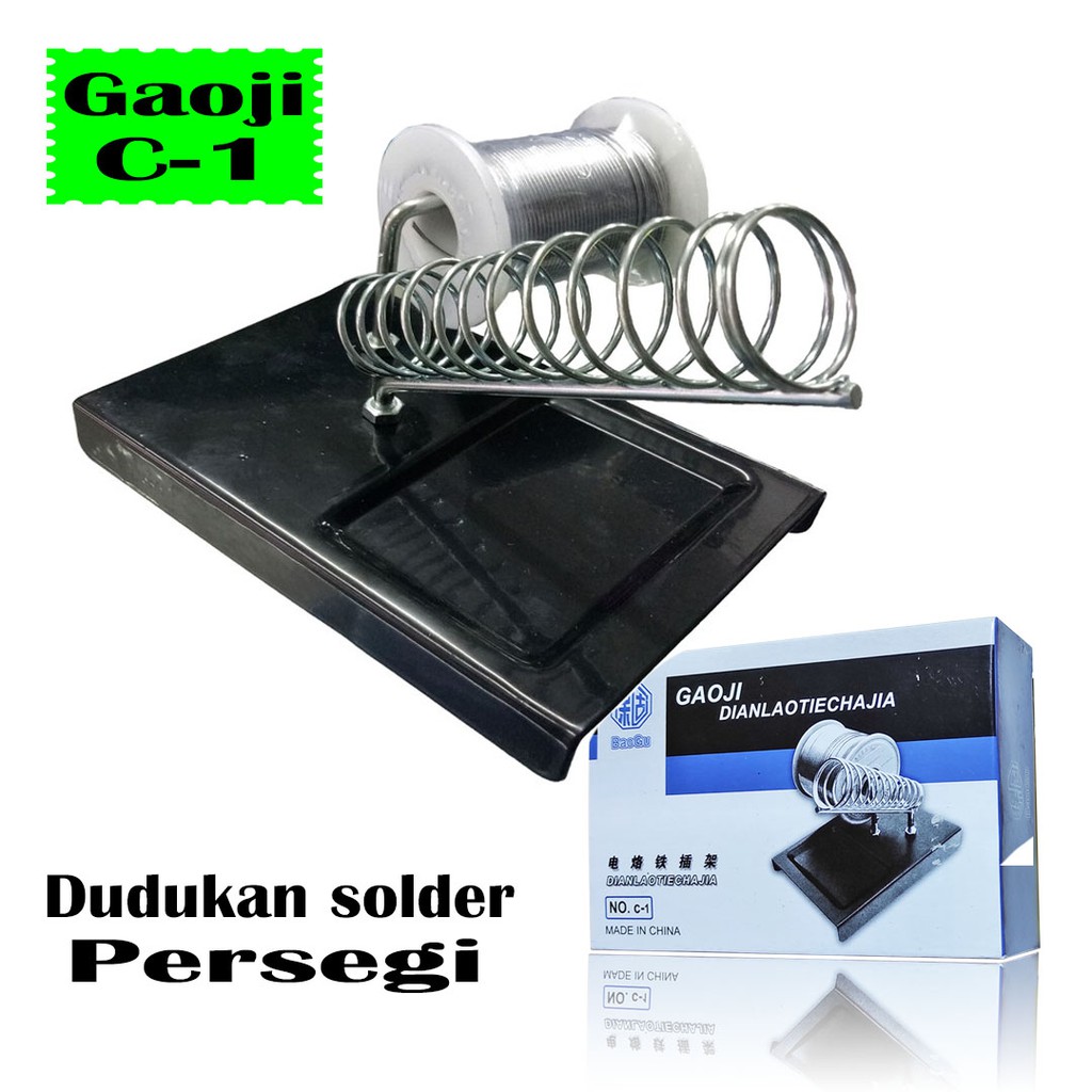 DUDUKAN SOLDER PERSEGI GAOJI C-1