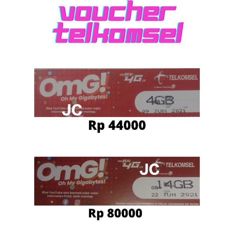 voucher JABAR Telkomsel FISIK