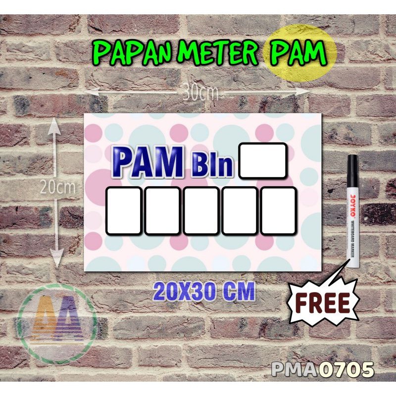 

Papan Meter Listrik PLN PAM motif Unik - Pastel 05 - Toko2A