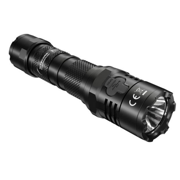 NITECORE P20i Senter LED Tactical Flashlight SST-40-W 1800 Lumens - Black