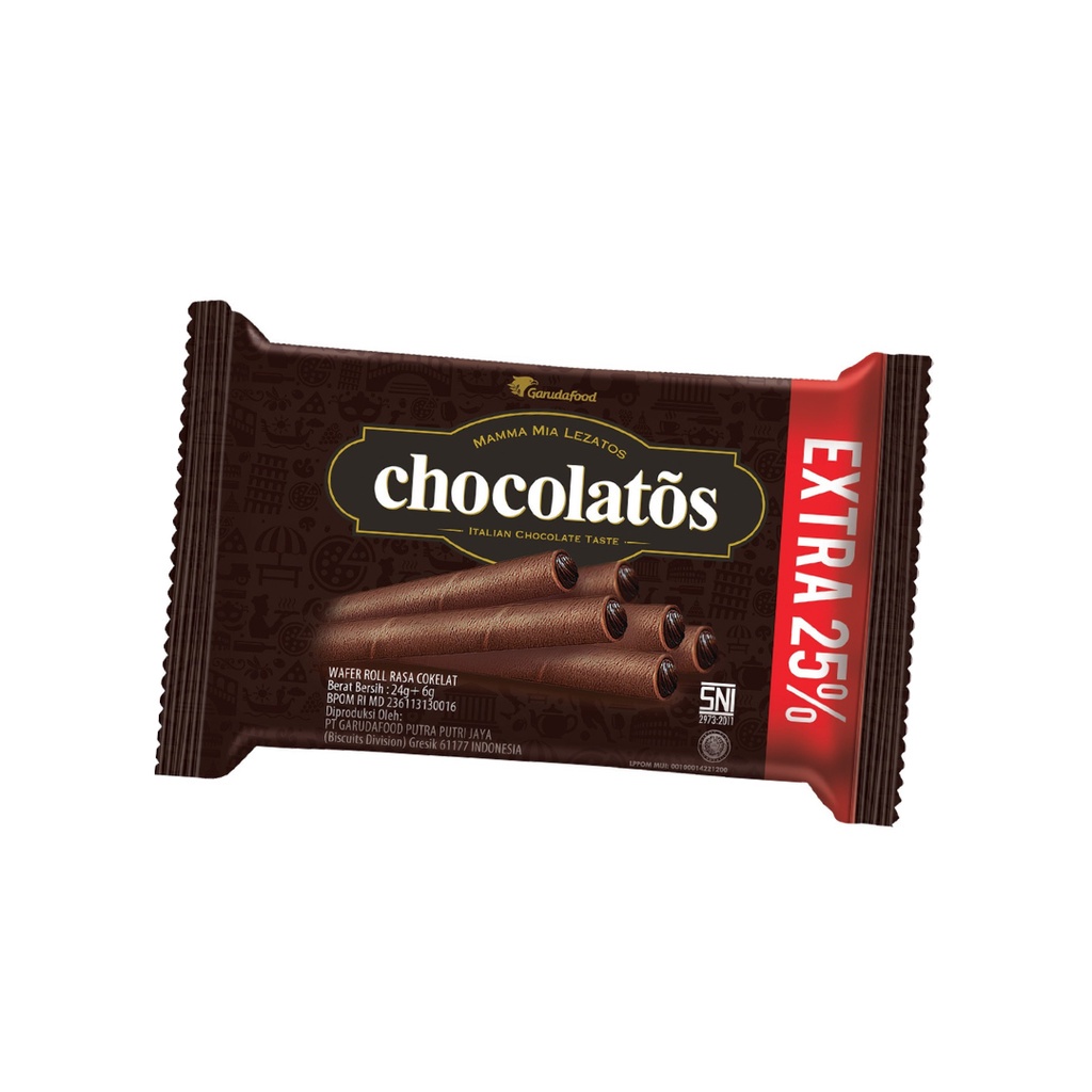 

Chocolatos Dark Mini Kemasan 24gr