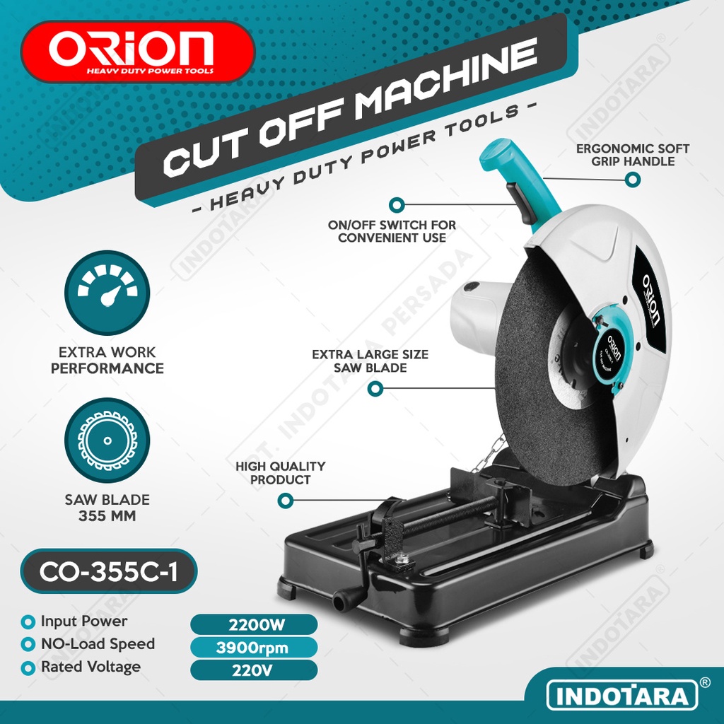 Mesin Potong Besi 14 Inch / Cut Off Machine 14 Inch Orion CO355C1