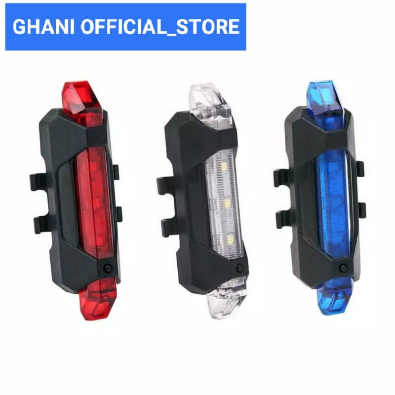 LAMPU SEPEDA LED BELAKANG LAMPU SEPEDA BELAKANG RECHARGERABLE LAMPU SEPEDA BELAKANG