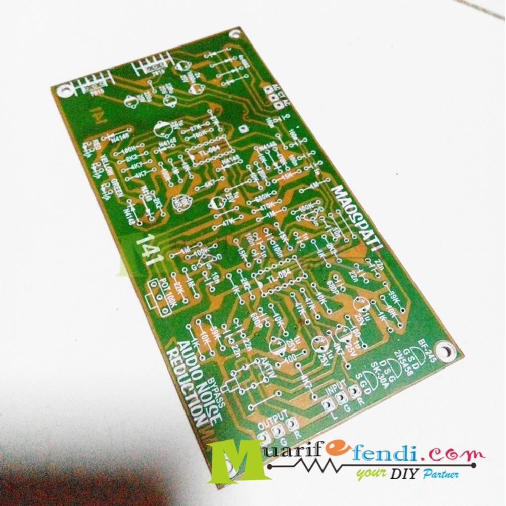 PCB Audio Noise Reduction ANR penghilang noise power amplifier