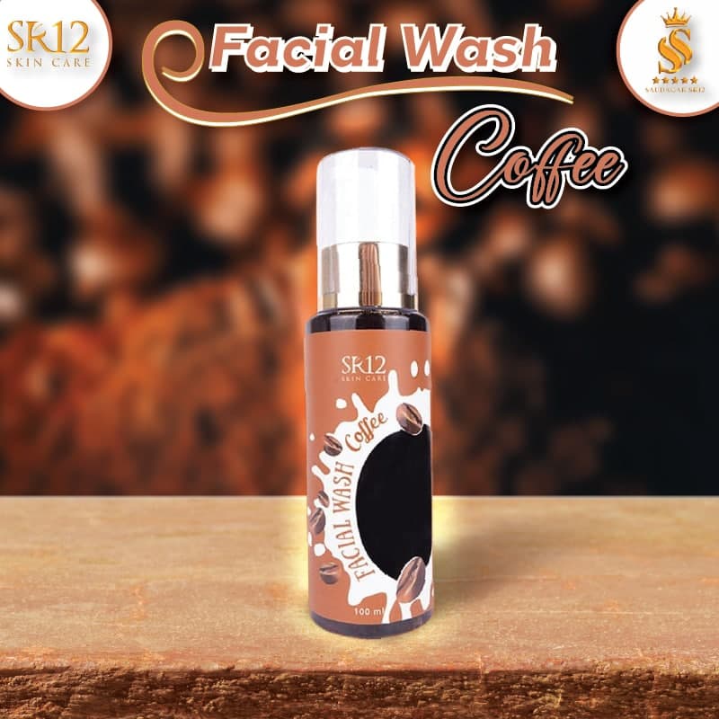 PENGHILANG FLEK HITAM PALING AMPUH ! FACIAL WASH COFFEE SR12 BPOM ORIGINAL / SABUN CAIR KOPI / MEMBERSIHKAN KOTORAN DI WAJAH