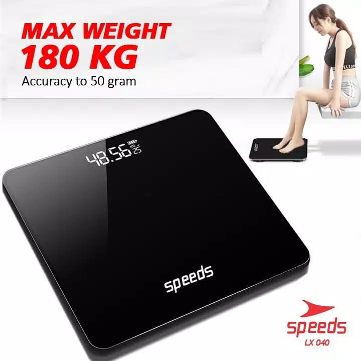 Timbangan Digital Badan Tempered Elektronik Digital Scale 180KG LY/X 040-3
