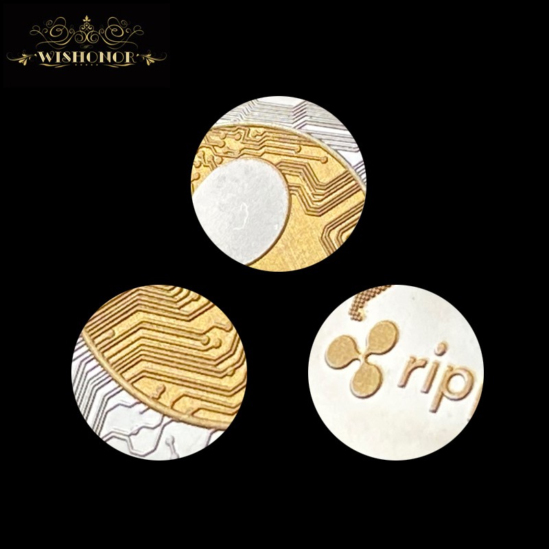 New Ripple Coin Xrp Crypto Commemorative Ripple Xrp Collectors Coin Gift Shopee Indonesia