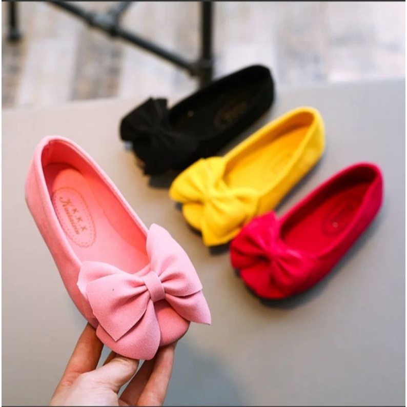 SEPATU ANAK PEREMPUAN FLAT SHOES KAIRIN NON LED, Sepatu Pesta, Sepatu import SIZE 26-30 USIA ANTARA 2 3 4 5 TAHUN SEPATU TEPLEK