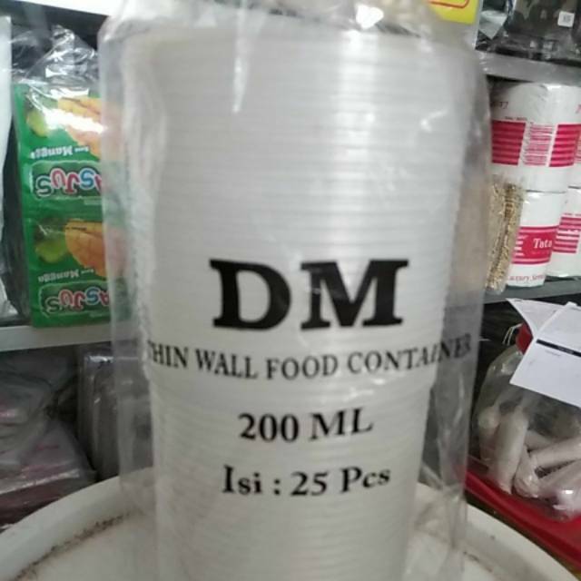 Cup salad/food container 200ml