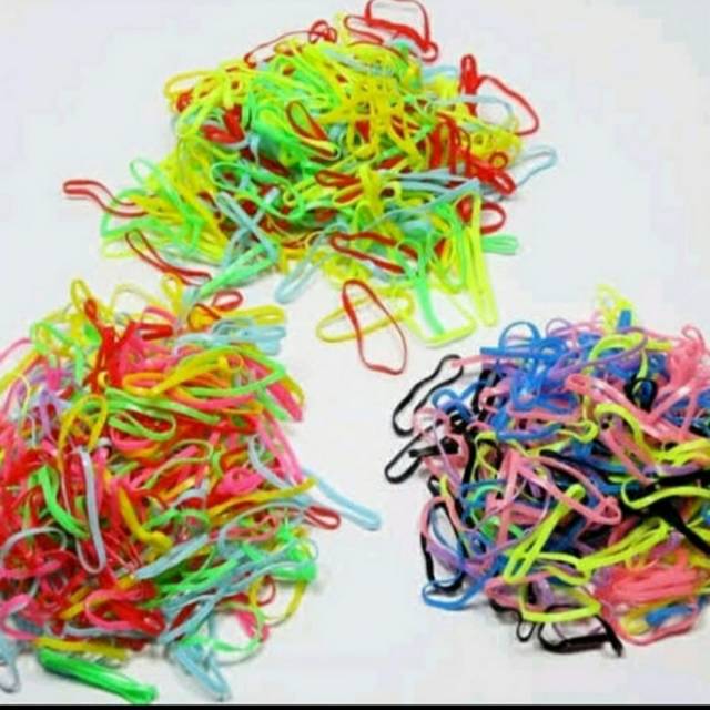 KARET RAMBUT JEPANG WARNA WARNI ELASTIS