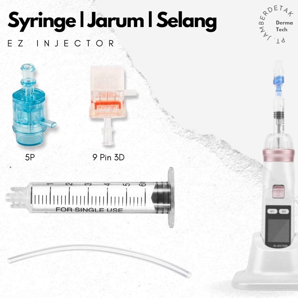 Syringe spuit tube jarum ez injector korea made