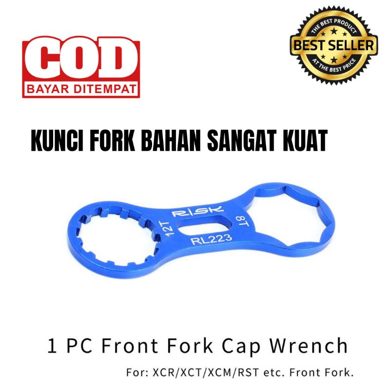kunci fork rst dan sr suntour pembuka fork sepeda