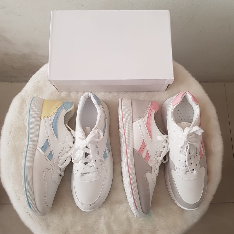 DDS20378 Sepatu Sneakers Wanita Fashion Import MC Shoes Ready Jakarta Bisa COD (With Box)