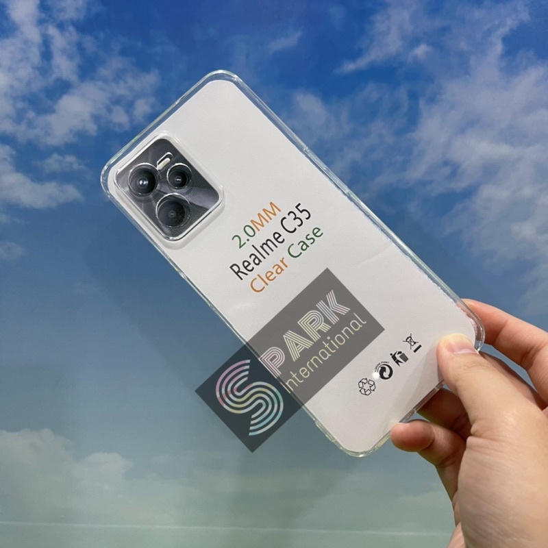 CLEAR CASE REALME C35 SOFTCASE TPU 2.0MM REALME C35 PROMO SEN