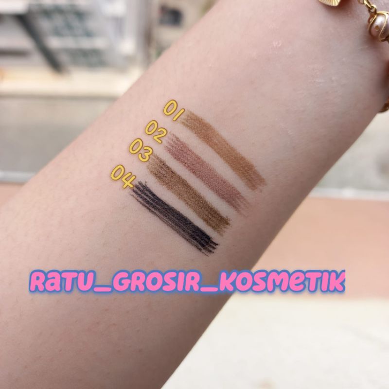 ECER!! TATTOO BROW INK PEN KARITE 4 COLOR WATERPROOF NO. 2647